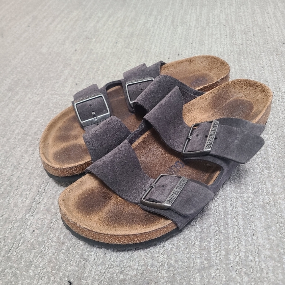 Birkenstock Navy Sandals - Picture 1 of 3